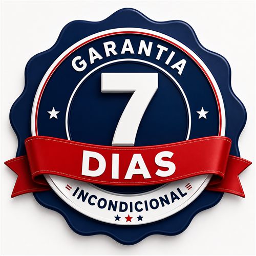 Selo de garantia incondicional de 7 dias
